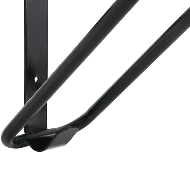 Foto 5 de 8 de vidaXL Soporte de Silla Montura de Pared Plegable Hierro Negro