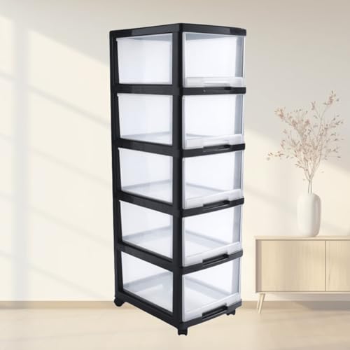 Carrito de almacenamiento rodante, organizador de gran capacidad con ruedas para libros, joyas, cosméticos, toallas y más