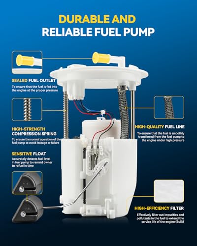 Image of PHILTOP Electric Fuel Pump Assembly FG1206 Fit for Ford Edge, Lincoln MKX