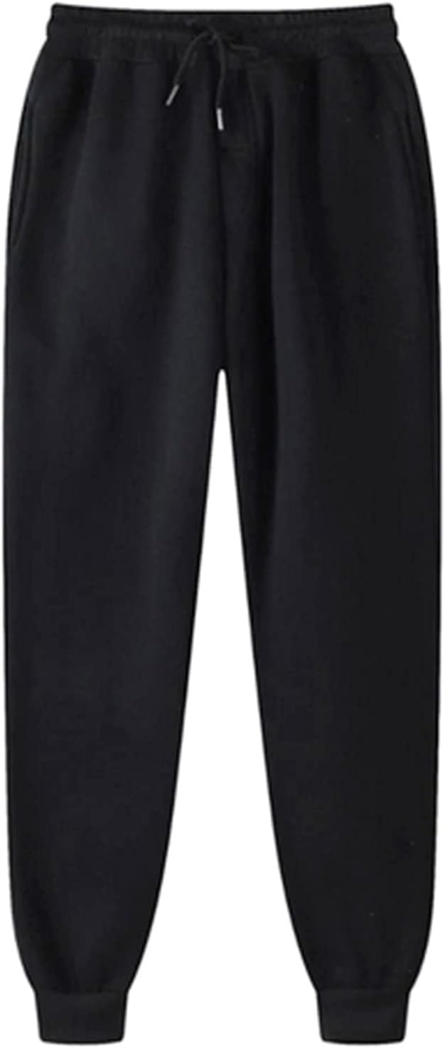 LRMQSWomens Joggers Pants Elastic Waisted Sweatpant with Pockets Casual Active Workout Running Sports Trousers