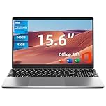jumper Laptop 15.6 Inch FHD IPS Display, 12GB RAM 640GB ROM, Windows 11 Computer with Office 365, 38Wh Battery, 2 Stereo Speakers, USB3.0 * 2, HDMI, for Students and Business.