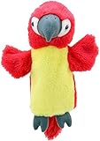 Puppet Company Puppet Buddies Parrot Hand Puppet está fabricado en una tela suave que es muy diferente de nuestros materiales normales, pero que sigue dando un toque y un acabado realmente suaves. Diseñado para promover la armonía familiar en un largo viaje en automóvil. Óptimo para un niño y un adulto pequeño. Adecuado para niños a partir de 12 meses