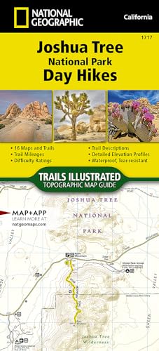 Joshua Tree National Park Day Hikes Map