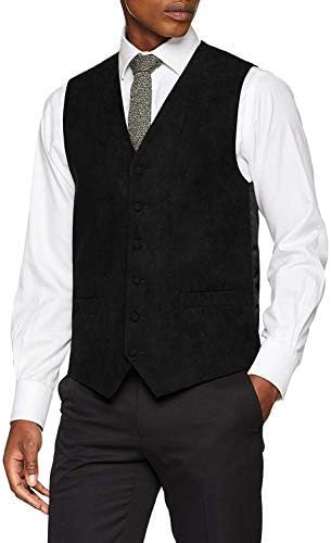 Gilet Uomo, tessuto finto scamosciato (L) : Amazon.it: Abbigliamento