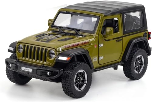 Image of Alokik Enterprise 1:20 Diecast Model Alloy Jeep Wrangler Rubicon 1941 Metal Pull Back With 6 Openable Doors & Sound Light Auto Toy Car For Kids Best Gift Toys For Kids Boys?Colors As Per Stock?
