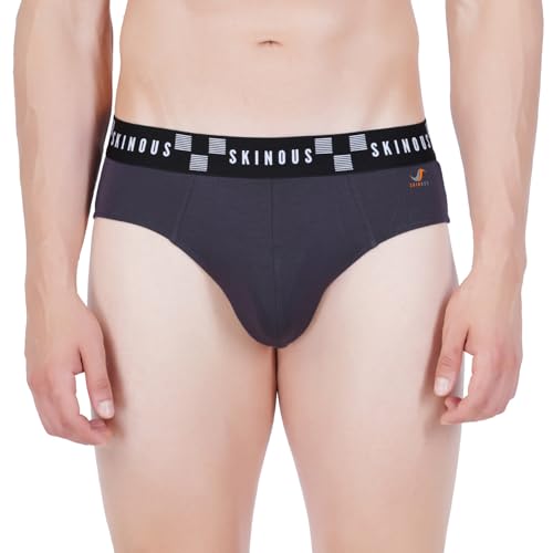 Image of Super Soft Men's Brief - Solid, 95% Micro Modal & 5% Elastane Snug Fit Lightweight and Comfortable Innerwear