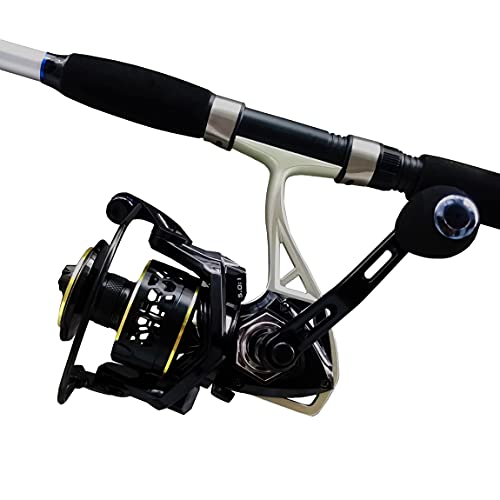 Lamfaye Spinning Fishing Reel High Speed Ultra Smooth Spinning Reel,8+1Bb Full Metal Body For Saltwater Or Freshwater Fishing(4000) #TOP6