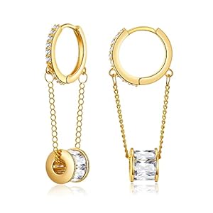 Ritach Gold Chain Earrings for Wome...