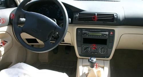 Rénovation de poignée intérieure VW Passat B5 usée avec carbone 3D - 2