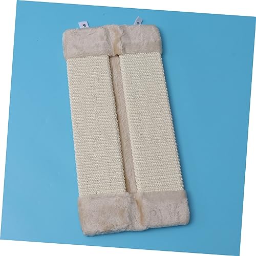 DRESSOOS Cat Scratching Post Wall-Mounted Sisal Mat Scratch Pad for Cats Wall Corner Scratcher Sisal Random Style