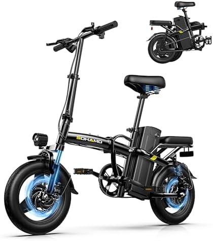 SOHAMO Electric Bicycles, 1000W Brushless Motor, 48V 20Ah Removable Battery, 28Mph Max Speed Electric Bike with Derailleur, Ebike for Adults, UL Certified (US Warehouse)