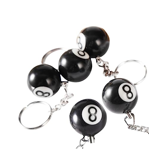 ODETOJOY Portachiavi da biliardo con palla da