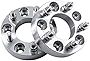 EZAccessory 2 Wheel Adapters 5x100 to 5x100 Thickness 1 Inch 12x1.5 Studs
