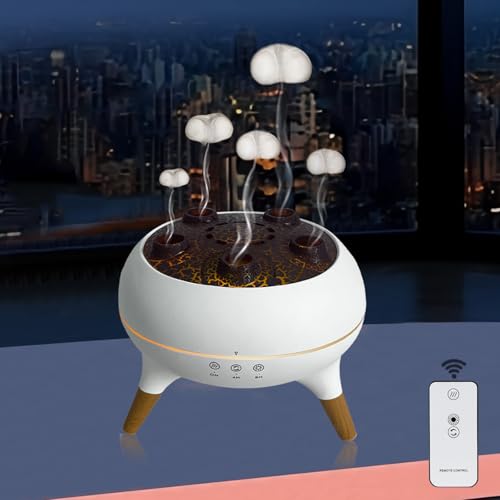 Aroma Diffuser with 7-Color Changing Lights Quiet Ultrasonic Essential Oil Diffuser for Home Auto Shut-Off Cool Mist Humidifier for Bedroom Office Yoga