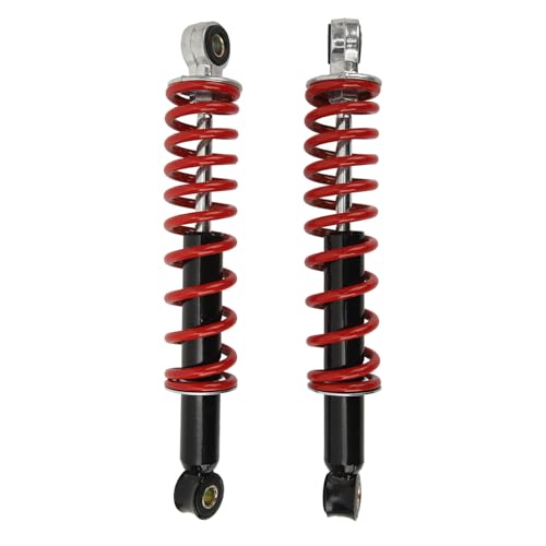Amortiguador de Motocicleta de 2 Uds, 270mm 10mm Agujero Suspensión de Amortiguación, Amortiguador de Resorte para Dirt Pit Bike ATV Go Kart de 50cc a 125cc