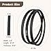 LEYURISE Dryer Belt V-Belt Compatible with Alliance Speed Queen Huebsch Dryers Replace#: M412981 TU20069 4L810