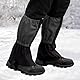 Gamaschen Wandern Wasserdicht, Gamaschen Wasserdicht Gamaschen Wandern, Outdoor Gamaschen Herren Damen,Gamaschen Schneeschuhwandern, Gaiters zum Wandern//Klettern/Jagd und Skifahren（Schwarz Erweitert）