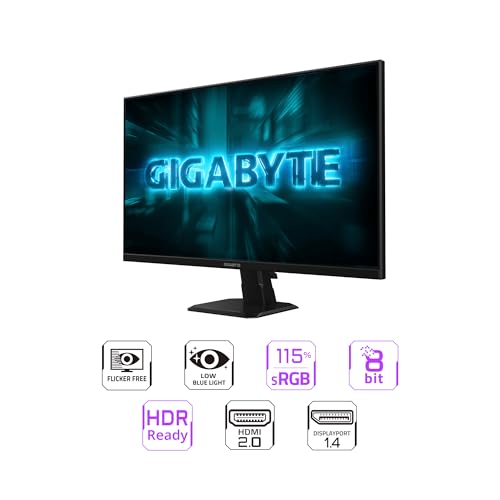 Image of GIGABYTE - GS27F2-27 inch SuperSpeed IPS Gaming Monitor - FHD 1920x1080-240Hz - 1ms MPRT - AMD FreeSync - HDMI, DP - Tilt Adjustable - Black