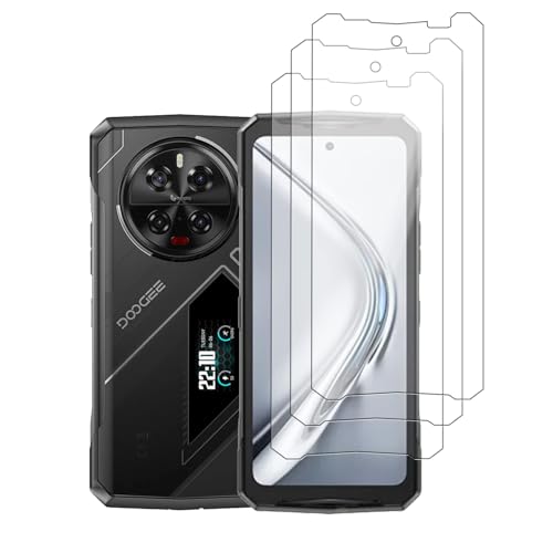Film protecteur DOOGEE V40 durable et résistant aux chutes en verre trempé HD