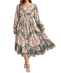 15-vintage Green Floral