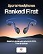 SHOKZ OpenMove Knochenschall Kopfhörer, Open-Ear Sport Bluetooth Ohrhörer mit Noise-Cancelling Mikrofon, IP55 wasserdichtes kabelloses Headset zum Laufen, 6 Stunden Spielzeit, mit Aufklebern, Blau