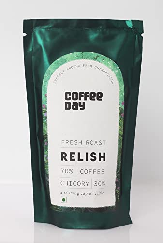Image of Cafe Coffee Day Filter Coffee Home Brew Pack | 5 Filter Coffee variants of Coffee Day - Starter Pack | Peaberry | Unwind | Relish | Refresh | Comfort - 75gm each