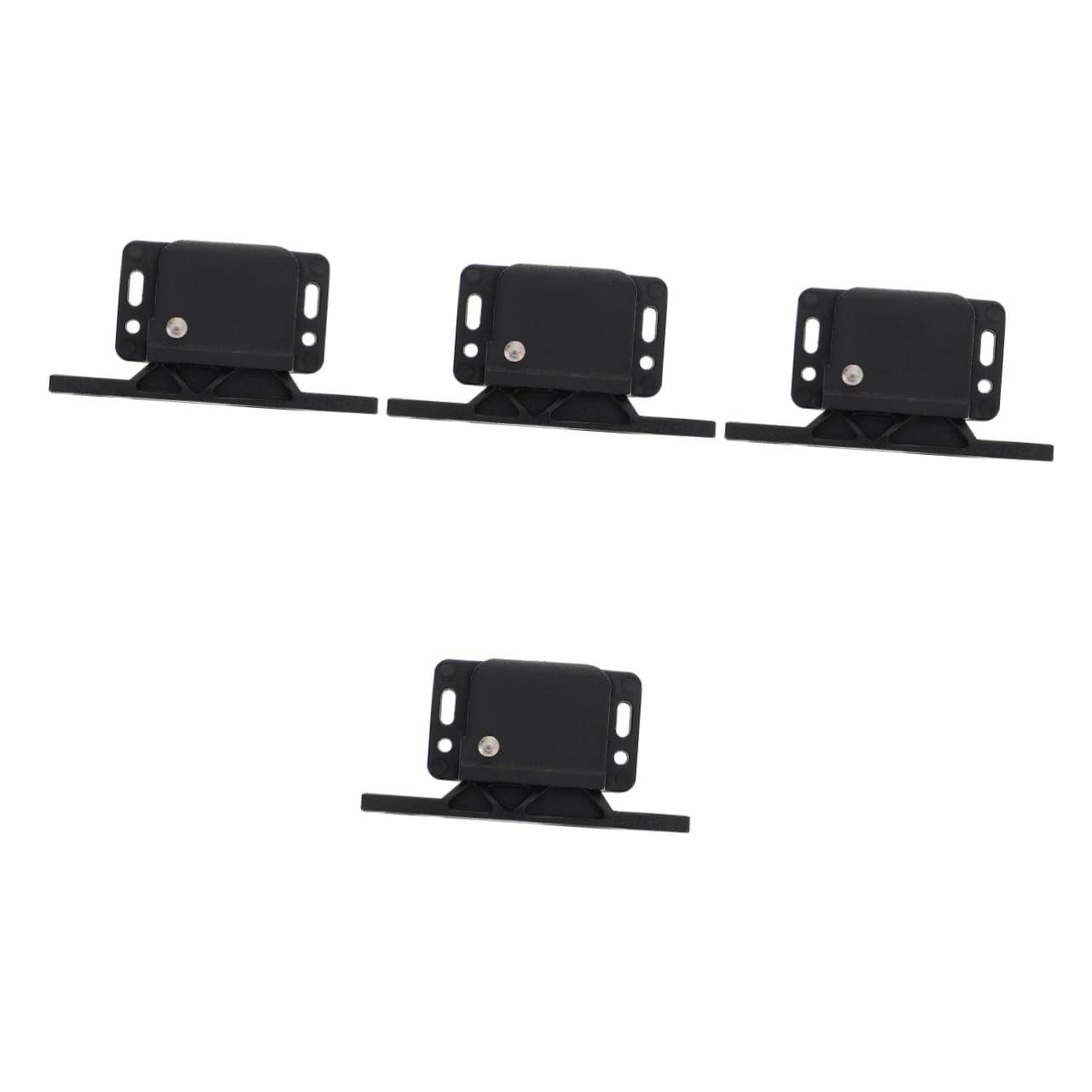 Verrous de porte coulissante Veemoon : lot de 4 bloque-portes pour armoire