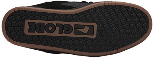 Image of Globe Men's Fusion Shoe, Black /Ebony /Orange, 7.5 Regular US