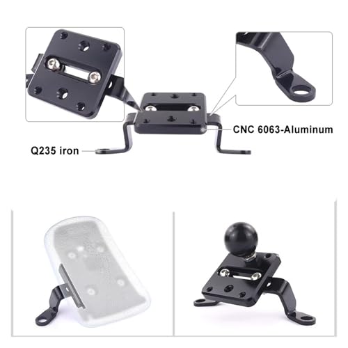 Support de navigation CT125 Shadow résistant aux secousses sur piste - 2