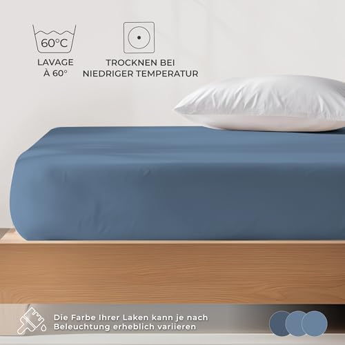 Dreamzie - Spannbettlaken 70x160 cm - 100 % Jersey Biobaumwolle – Ansicht 6