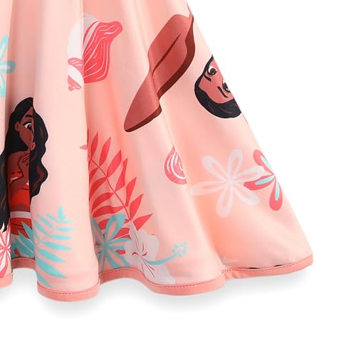 Disney Moana Girls Sleveless Dress for Toddler and Big Kids4