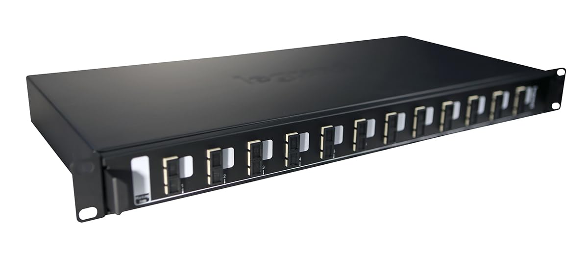 Legrand 032161 Tiroir Optique Coulissant, Multimodes SC Duplex, 12 Connecteurs