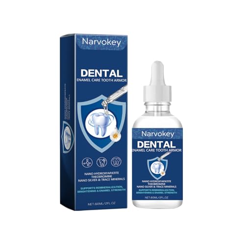 Tooth Armor Transparent Enamel Strengthening Formula Drops with Hydroxyapatite for Cavity Defense and Gum Health Daily Oral Care Solution