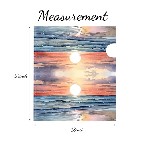 Image of Mailbox Covers Magnetic Standard Size 18 x 21 Inch Beautiful Flowers in Spring,Mailbox Wraps for Garden Yard Home Outdoor Decor (Sunset)