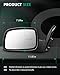 SCITOO Door Mirrors, fit for Toyota Exterior Accessories Mirrors fit 2007-2011 for Toyota Camry with Power Controlling Non-telesccoping Non-Folding Features (Driver Side)