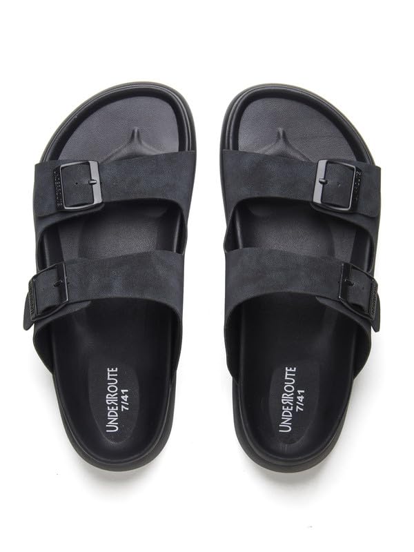 Image of UNDERROUTE mens Underroute Urgh 03 Stylish Durable Soft Footbed Synthetic Casual Sandals for Men Sandal