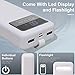 JYTIGV Portable Charger,20000mAh USB C in & Out Power Bank,22.5W PD Fast Charging Built-in LED Display and Flashlights Battery Pack Compatible with iPhone iPad Samsung LG Android Cellphone (White)