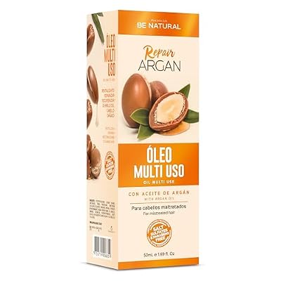 PLACENTA LIFE BE NATURAL REPAIR ARGAN MultiUse Argan Oil for Damaged Hair, Shine & Repair (50 ml / 1.69 fl oz)