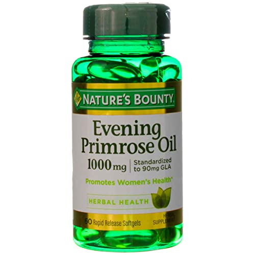 Nature's Bounty Evening Primrose Oil 1000 mg Softgels 60 ea