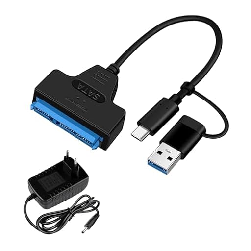 Cable Adaptador SATA a USB 3.0, Convertidor USB a SATA con Fuente de Alimentación 12V 2A, Compatible con Discos Duros Internos y Externos SSD/HDD de 2,5 y 3,5 Pulgadas, para Windows, Mac y Linux | Ya disponible en tu tienda friki favorita! En mundofriki.es!