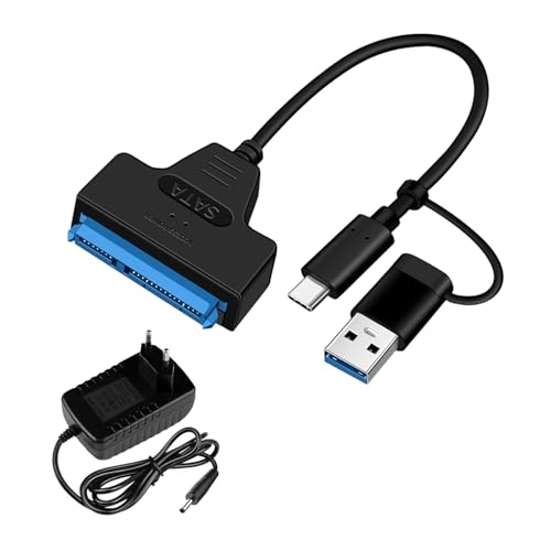 Cable Adaptador SATA a USB 3.0, Convertidor USB a SATA con