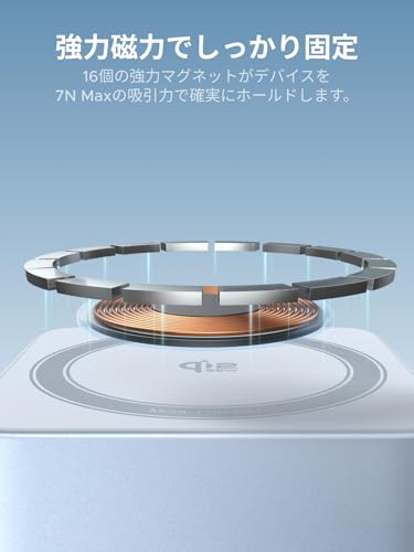 undefined UGREEN MagFlow 【世界初発売 技術革新】25W Qi2 ワイヤレス充電器 超高速・超高効率ワイヤレス充電 MagSafe対応 2-in-1 マグセーフ充電器 Thermal Guard温度制御 折畳み コンパクト iphone17/16/15/14/13/12シリーズAirPods適用 USB-Cポート拡張 既存のスマートウォッチ充電器とシームレスに連携 の商品画像 5