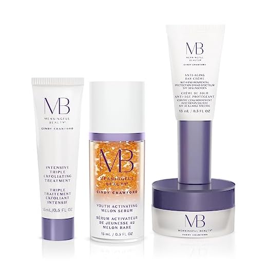 Meaningful Beauty Anti-Aging Daily Skincare System, Gift Set