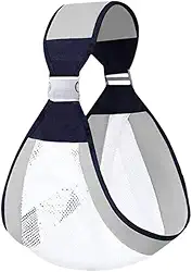 Canguru Sling Carregador de Bebê, Ajustável, Ergonômico, 3 Posições, 0-48 Meses, Suporta até 18kg, Respirável