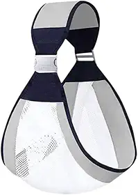 Canguru Sling Carregador de Bebê, Ajustável, Ergonômico, 3 Posições, 0-48 Meses, Suporta até 18kg, Respirável