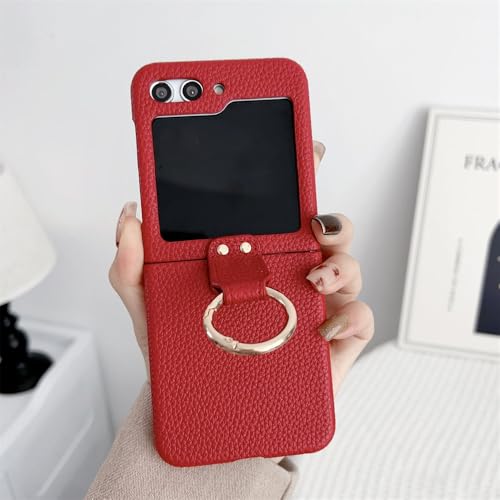 Coque Samsung Z Flip 5 antichoc et souple avec anneau de maintien
