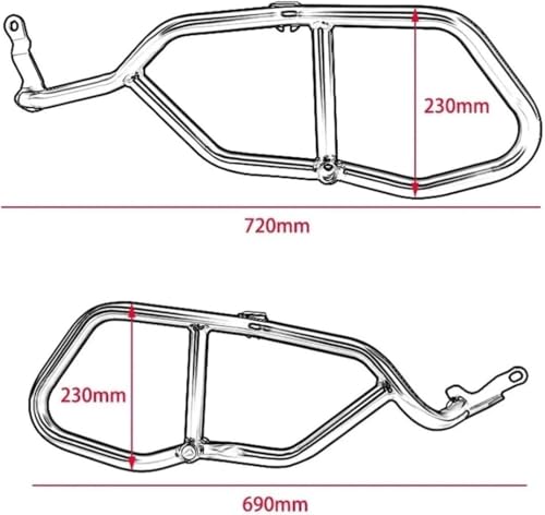 Barres de protection moteur MT09 Tracer : évitez les carters brisés - 2
