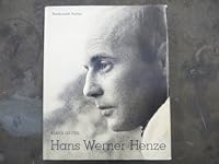 Hans Werner Henze. B0000BR58O Book Cover