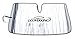 Coverking Custom Windshield Sunshade for Select Chrysler 300 Models - Reflective Mylar Foam (Silver)