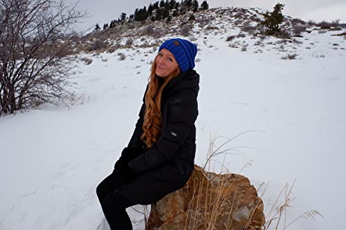 Funky Junque Oversized Slouchy Beanie - Royal Blue #TOP6